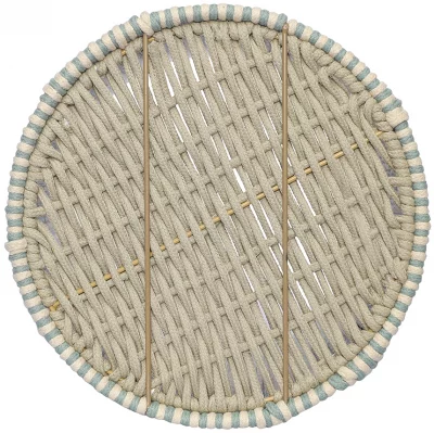 Корзина плетеная Dholak Mint Ethnic 40X40X50 CM 6