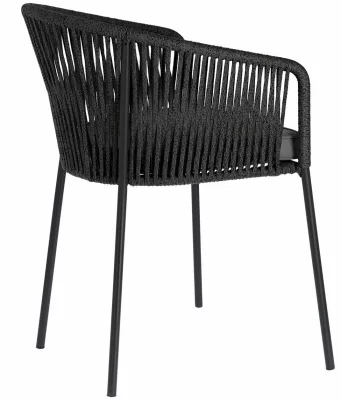 Стул Yanet 56X55X79 CM чёрный 3