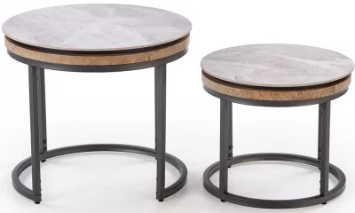 Комплект из двух столиков Itaka 54X54X48 / 44X44X38 CM 6