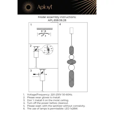 Подвесной светильник Nikusia 8