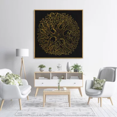 Постер на холсте The Medieval period 105X105 CM 3