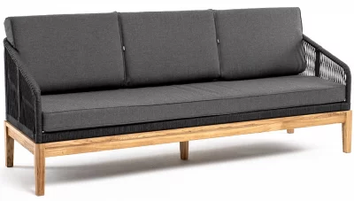 Трёхместный плетёный диван Канны 203X70X81 CM 3