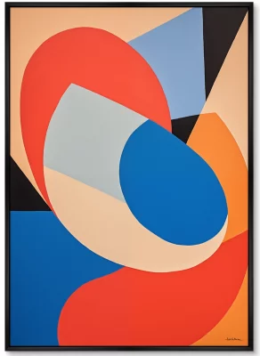 Набор из двух постеров на холсте Lobster The Cubic 75X105 / 75X105 CM 3