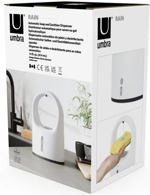 Диспенсер для жидкого мыла автоматический Rain 414 ml 16