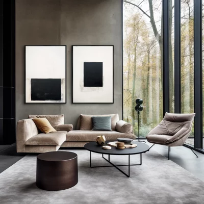 Набор из двух постеров на холсте Un intero 75X105 / 75X105 CM 4