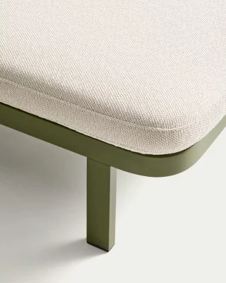 Солнечный лежак Kionia зелёный 200X72X38 CM 5
