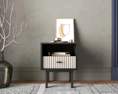 Тумбочка с нижним ящиком Emerson 40X35X55 CM 5
