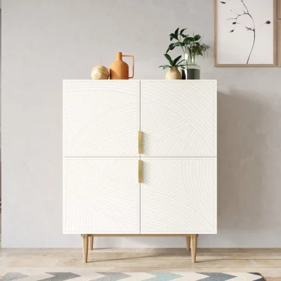 Комод Line 100X45X120 CM beige 4