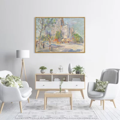 Постер на холсте Paris In Spring 105X75 CM 3