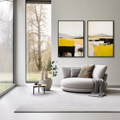 Набор из двух постеров на холсте Etudes of South 75X105 / 75X105 CM 4