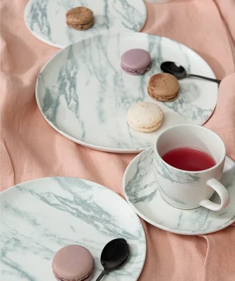Набор из двух тарелок Marble Ø26 CM 4