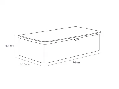 Подвесная консоль Rimini 74X35.6X18.4 CM 9