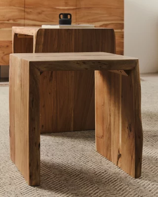 Комплект из двух столиков Lomiri 40X50X50 / 40X35X42 CM 6