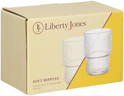 Набор из двух стаканов Soft Ripples 370 ml 10