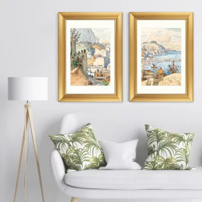 Диптих A View of Capri 51X71 / 51X71 CM 5