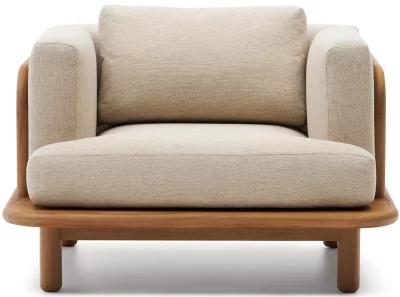 Кресло с каркасом из тика Turqueta 105X100X74 CM 4