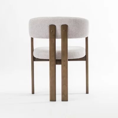 Стул Аликанте пепельная ткань ножки бук тон терра 55X77.5 CM 5