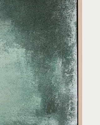 Абстрактная картина Selnar зеленая 60X5X90 CM 5