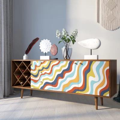 Комод с бутылочницей Berber 180X40X70 CM 3