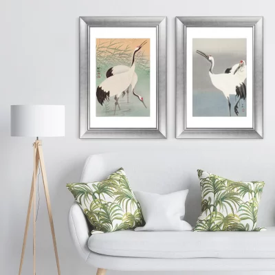 Диптих Two cranes 51X71 / 51X71 CM 5