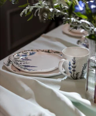 Набор из двух тарелок Floral Ø19 CM 4