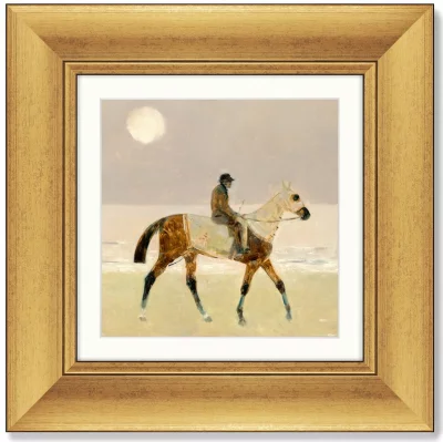 Диптих Riders on the Beach 36X36 / 36X36 CM 3