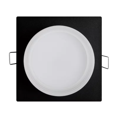 Встраиваемый светильник черный GX53 105X105X45 MM 8