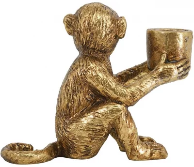 Подсвечник Monkey 16X7X13 CM 4