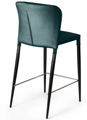 Стул полубарный Albert 44X55X99 CM зелёный 4