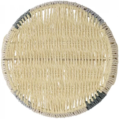 Корзина плетеная Bodhran Sage Ethnic 29X29X19 CM 3
