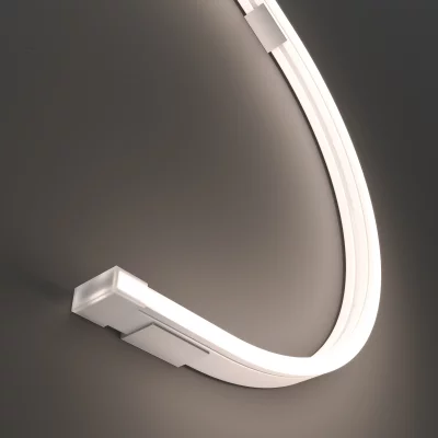 Гибкий неон 12х6 белый 7