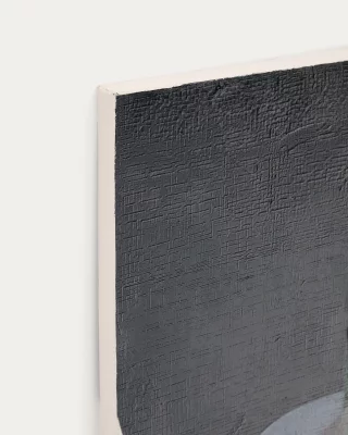 Абстрактный холст Nemsa с синими и зелёными оттенками 90X60 CM 4