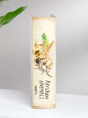 Шкатулка в виде книги Animals 19X7X27 CM 4