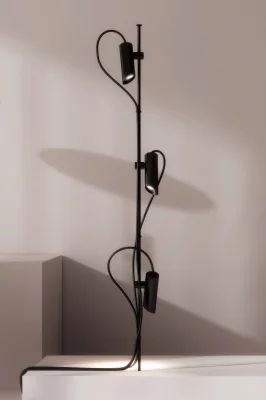 Ландшафтный светильник черный CLAP LED 2X6W 3000K 38° 103X9.7X9.7 CM 3
