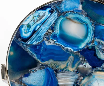 Столик Blue Agate 35X35X55 CM 4
