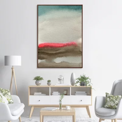 Репродукция на холсте The setting sun 75X105 CM 3