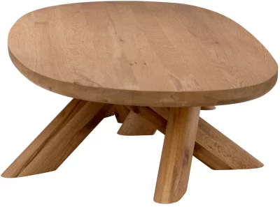 Кофейный столик из дуба Bayshore 170X85X35 CM 5