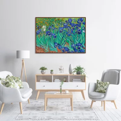 Постер Irises 105X75 CM 3
