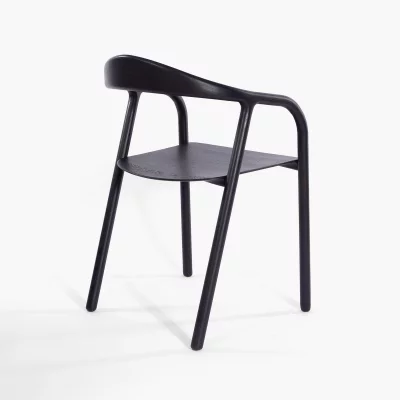 Стул Лугано дуб тон черный 51X55X78 CM 4