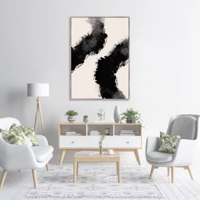 Репродукция на холсте The roads have parted 75X105 CM 3