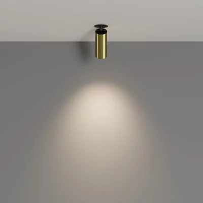 Встраиваемый светильник FOCUS LED черный 52 мм 9