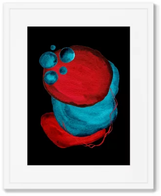 Набор из двух постеров Forms and colors 42X52 / 42X52 CM 3