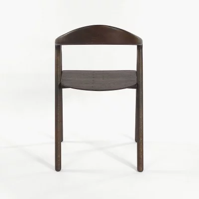 Стул Лугано из массива дуба тон темный орех 51X55X78 CM 5