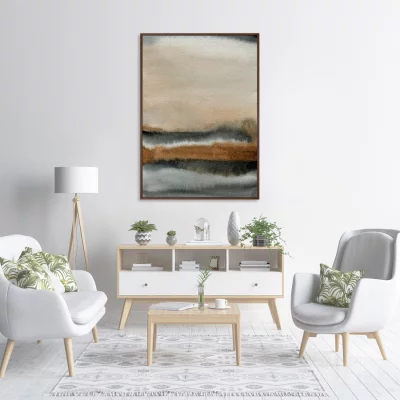 Постер на холсте By the river bank 75X105 CM 3