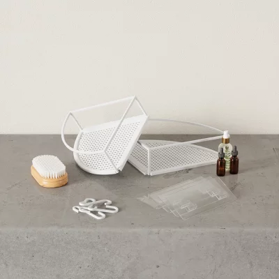 Набор из двух угловых полок Cubiko 23X23X8 / 23X23X8 CM 4