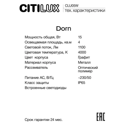 Светильник настенный Dorn 13