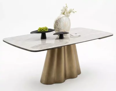 Раскладной обеденный стол Carles 180-260X100X76 CM 9