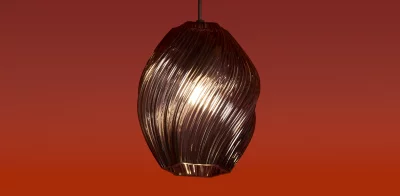 Подвесной светильник Shiny дымчатый 12