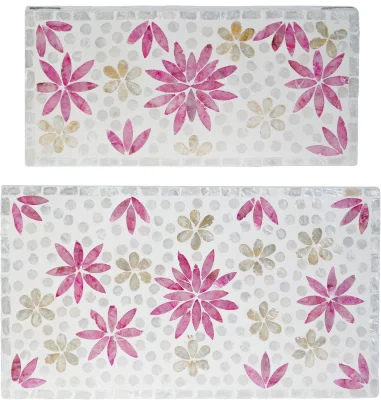Набор из двух шкатулок Fion 40X23X14 / 34X17X9 CM 5