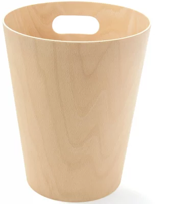 Корзина для мусора Woodrow 23X23X28 CM натуральное дерево 4